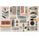 Tribal Tones I - peinture sur toile tendue