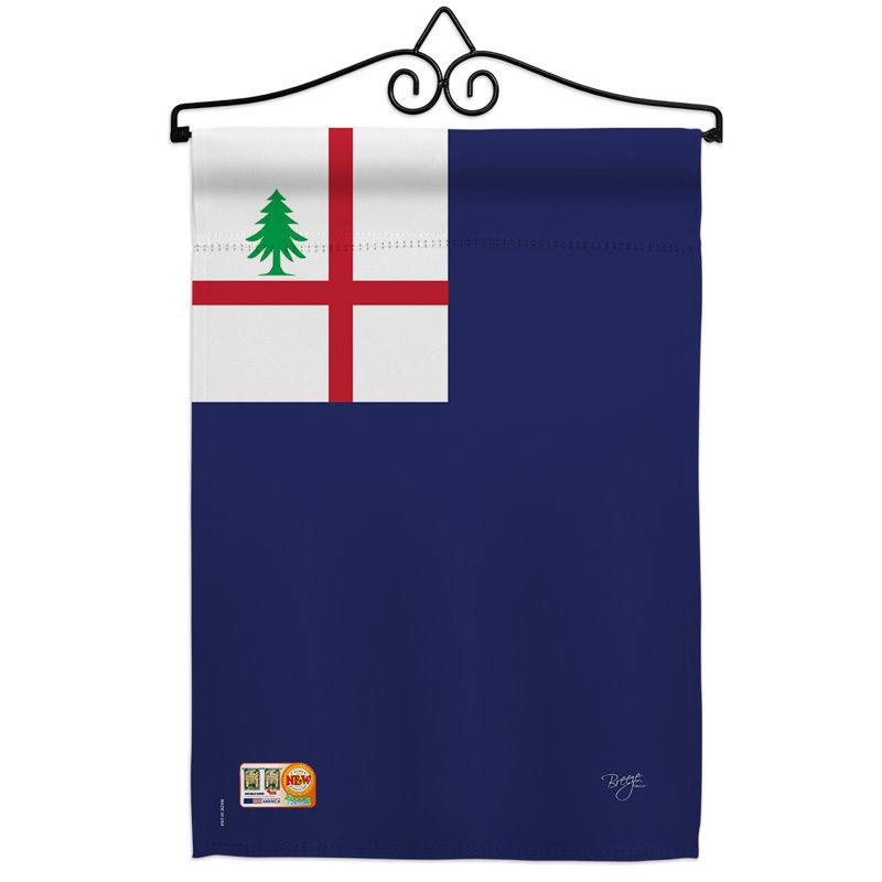 Coussin décoratif décoratif en polyester 2 faces 19 x 13 po bunker hill impressions ensemble de drapeaux