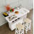 Modern Movable Folding Dining Table