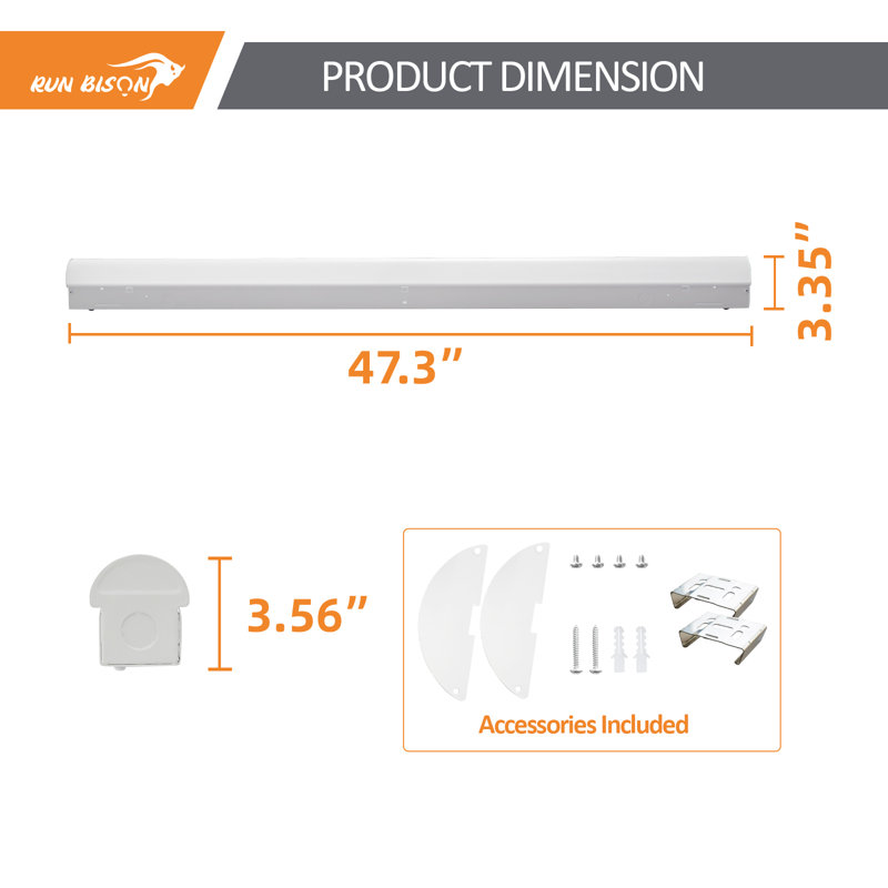 4' Dimmable Strip Light
