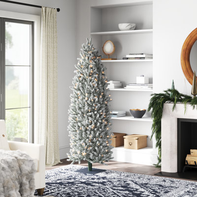 Lighted Fir Christmas Tree