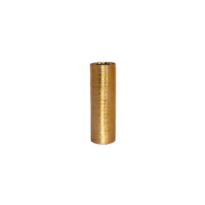 Ceramic Round Vase Gloss Finish Gold