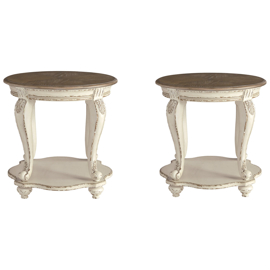 Dariyan End Table Set (Set of 2) Ophelia & Co.