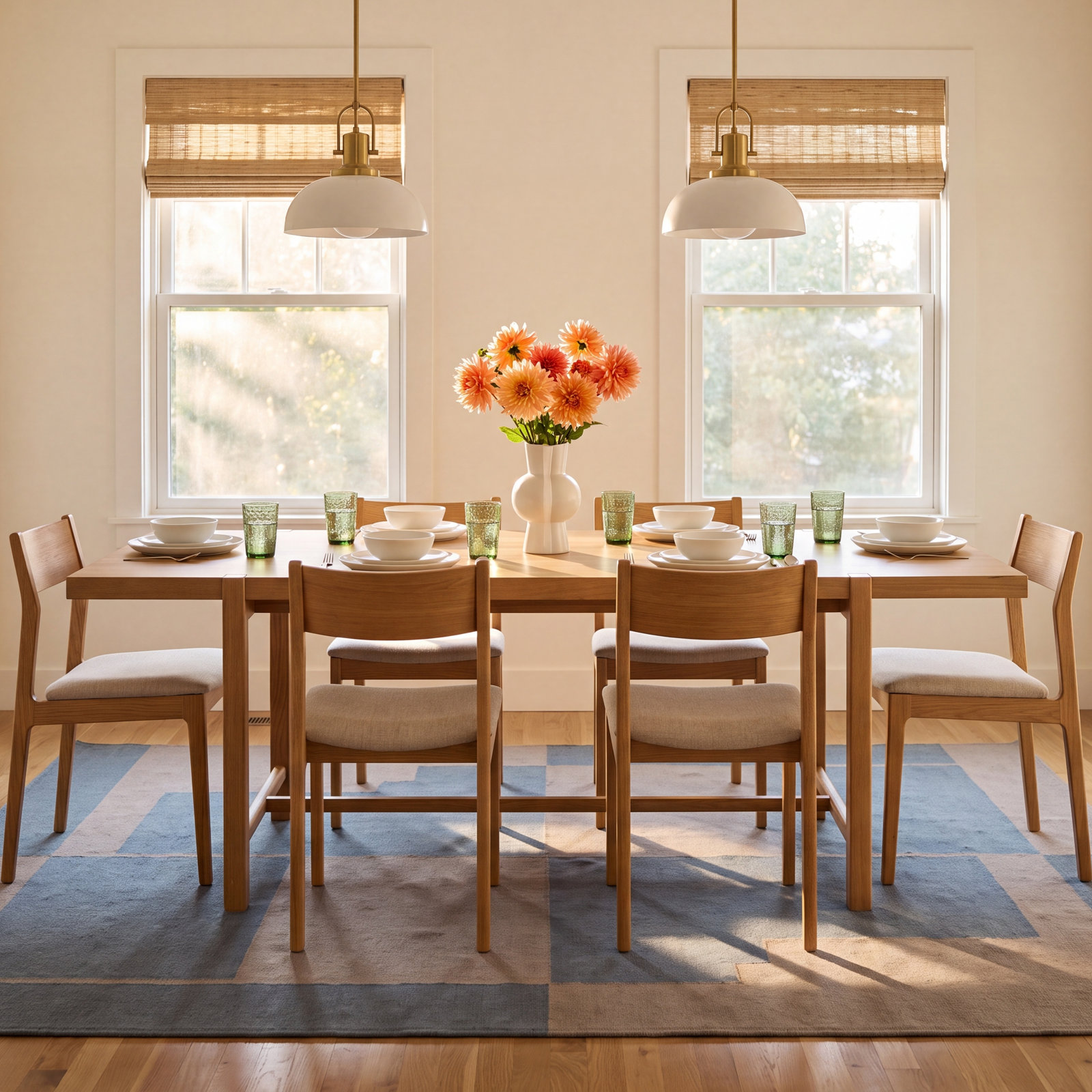 Brennan 42" Oak Dining Table