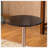 Adjustable Height Bar Table And 2 Chrome Adjustable Swivel Stools Set-1574702951-1560703831-1560703824