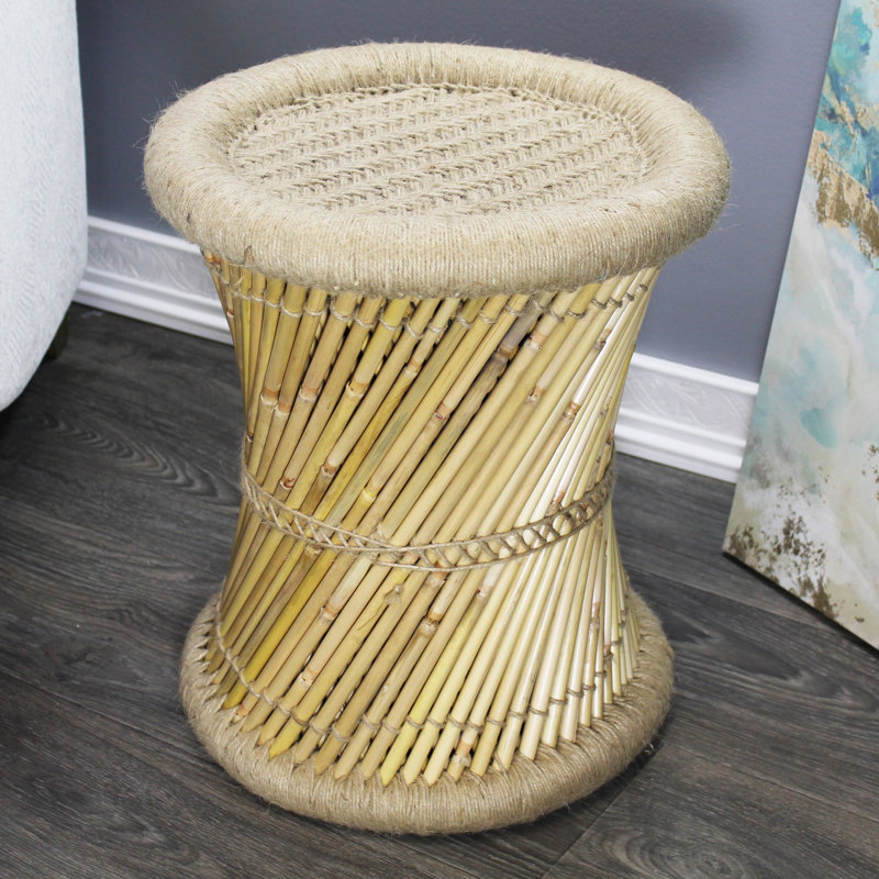 Tabouret d'appoint Barkhamsted, Beige