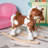 Plush Ride On Rocking Horse