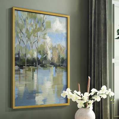 Enchanted Forest II Framed Print - Solid Wood