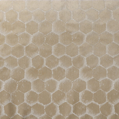 Honeycomb Brown Polyester Piece Sham