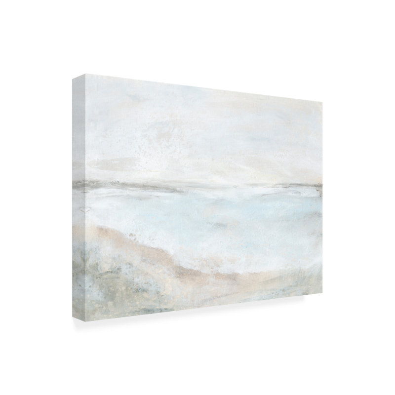 Art mural sur toile tendue - «Hush» par LNS Design pour décoration de salon, de chambre à coucher ou de bureau - 14 x 19