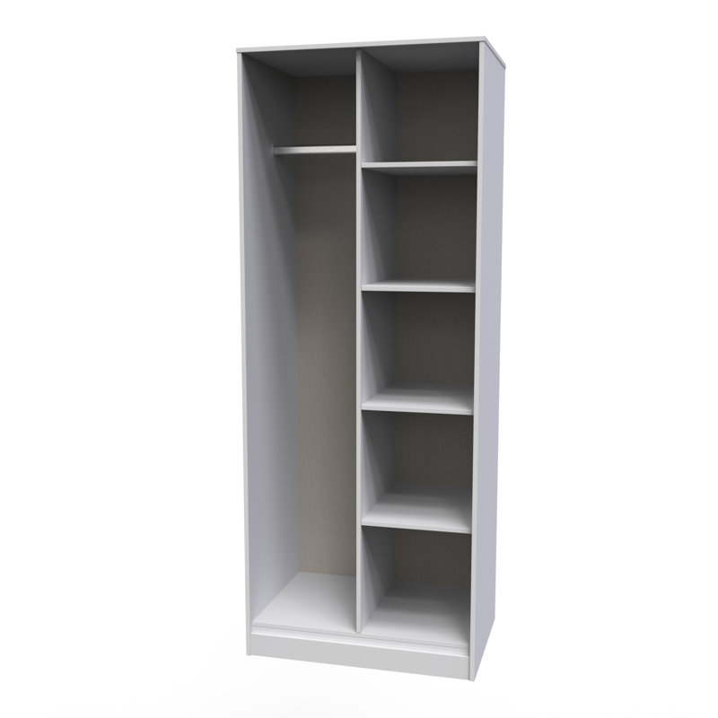 Turah Open Wardrobe , Grey Matt