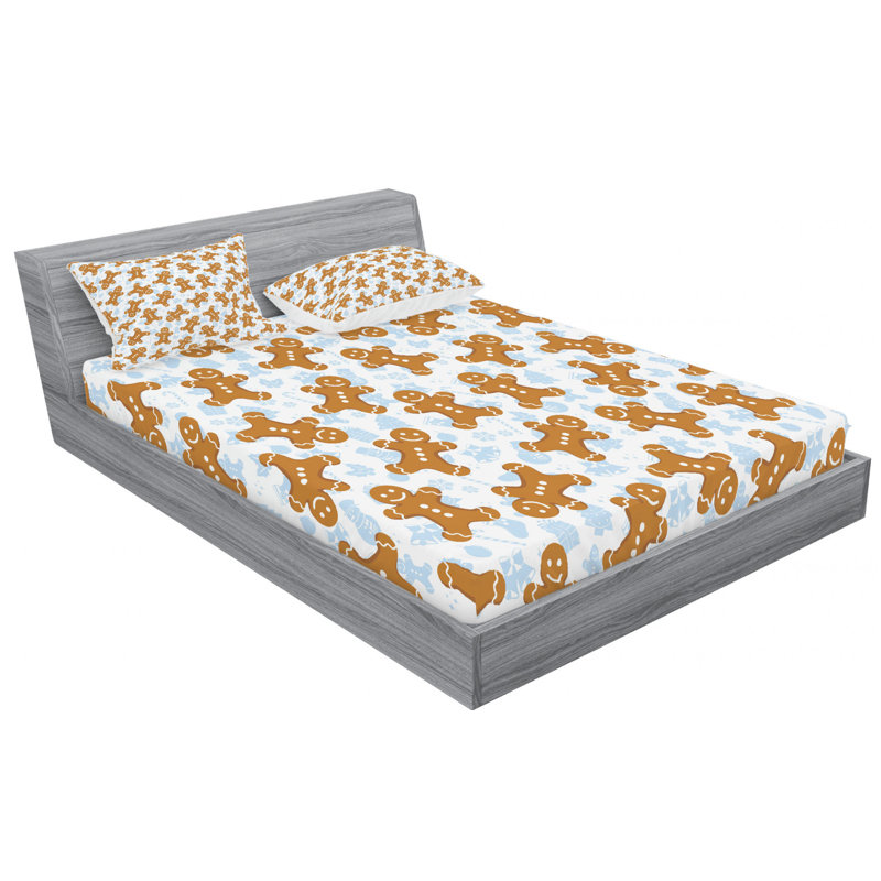 Microfiber Sheet Set, Full Sheet Set with Fitted Sheet