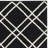 Rodgers Hand Woven Flat Weave Wool/Cotton Geometric Rug in Black/Ivory-203829673