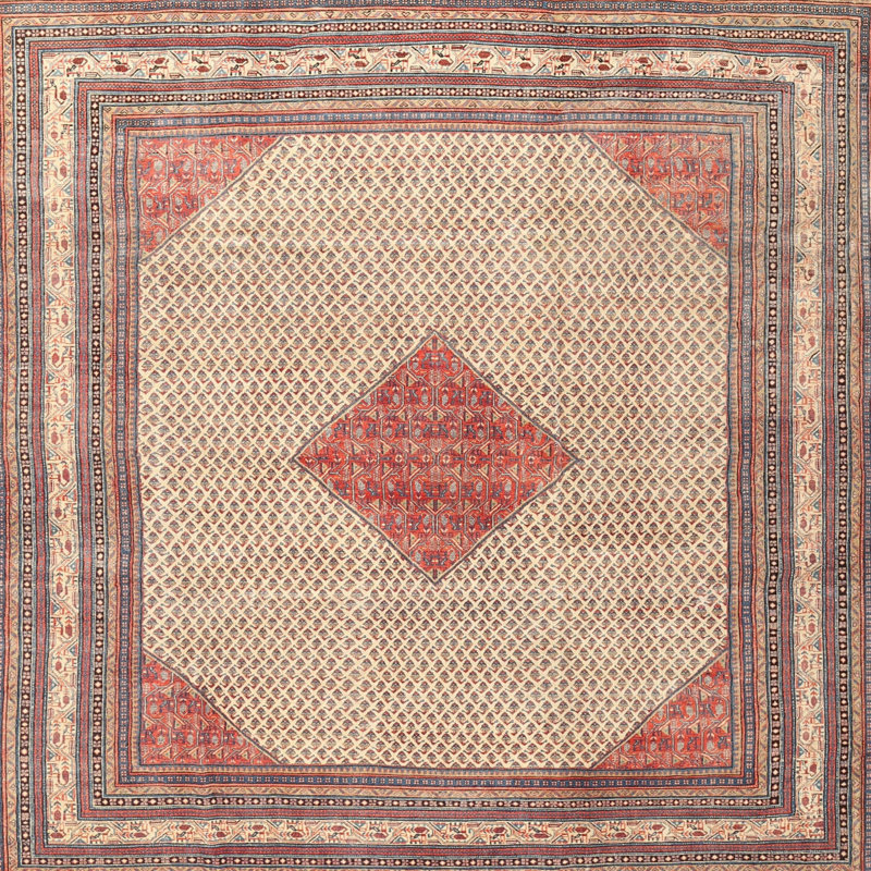 Oriental Indoor Rug, Round 5'