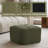 Soft And Supportive Corduroy Compression Footrest Pouf Ottoman-1904986882