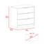 Commode 3 tiroirs Kaia, plateau supérieur-298074621