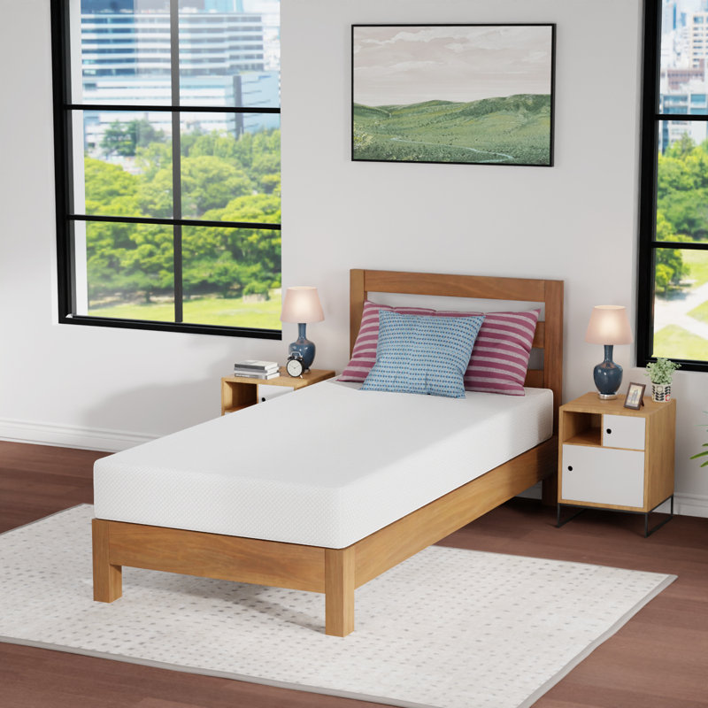 Merna 8'' Gel Memory Foam Mattress, Twin