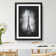 A Moody Eiffel Tower in Paris France - Picture Frame Graphic Art Print
