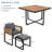 9-Piece Acacia Wood 8-Person Patio Dining Set-1162769730