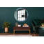 Huldar Glass Flat Wall Mirror