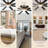 Synia 72" Black Modern Ceiling Fan with LED Light and Remote, 6 Speed Reversible Ceiling Fan-1289029464