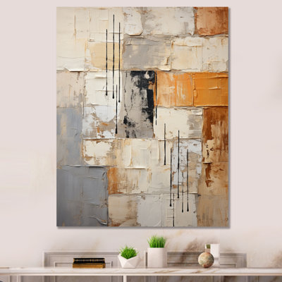 Abstraction I - Abstract Collages Wall Art