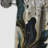 Liquid Ink Marble Pattern - Abstract Marble Curtain - Blackout Marble Curtain - 1 Panels-107538609