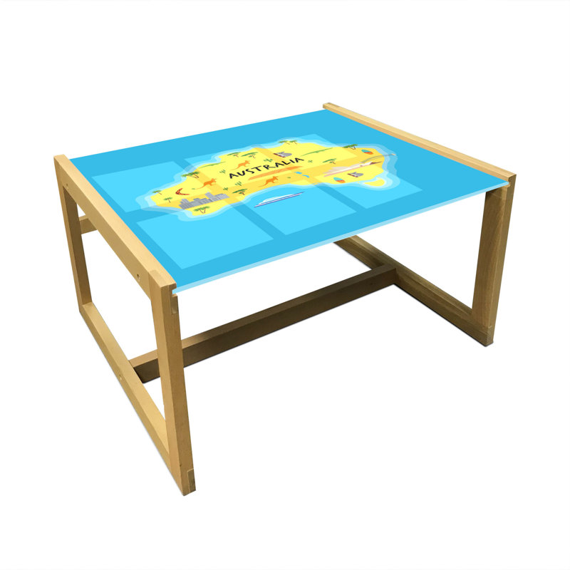Jadeveon Sled Coffee Table, 62cm H x 74cm W x 40cm D