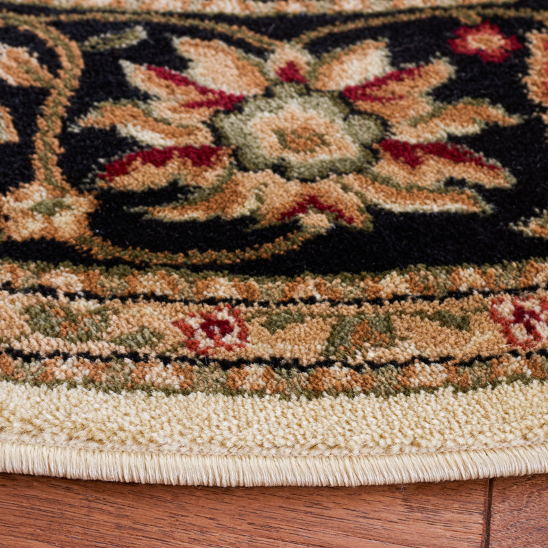 Tapis oriental Klose Performance, Rond 3 pi 3 po, Ivory/Black
