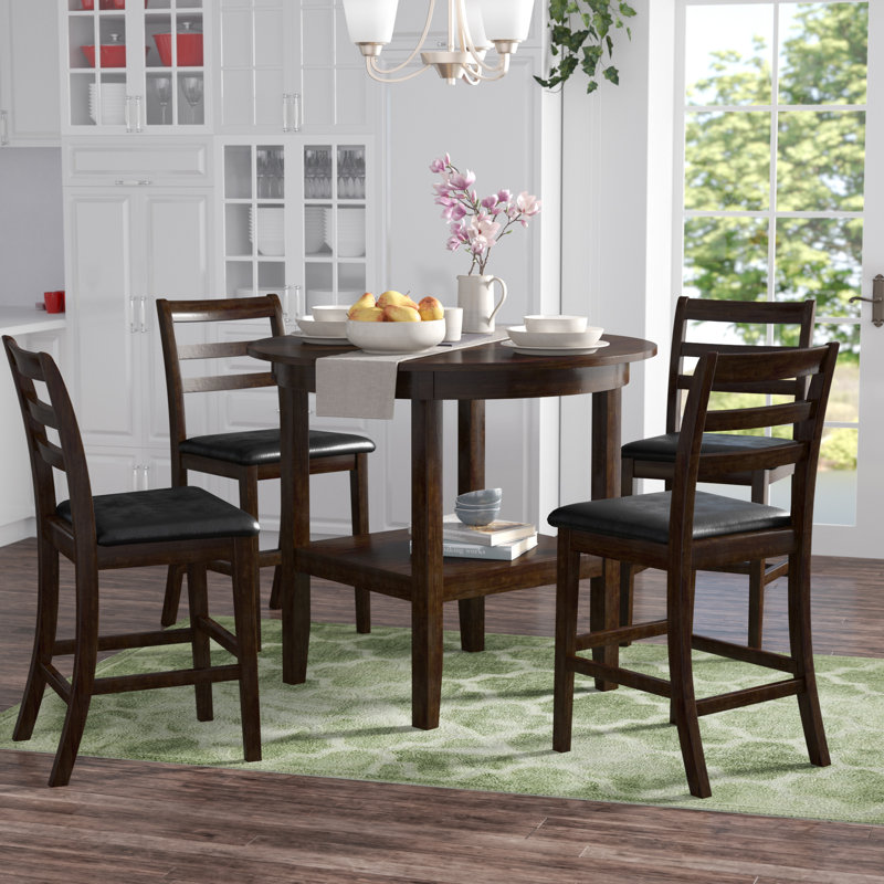 Cayson 4 - Person Counter Height Dining Set