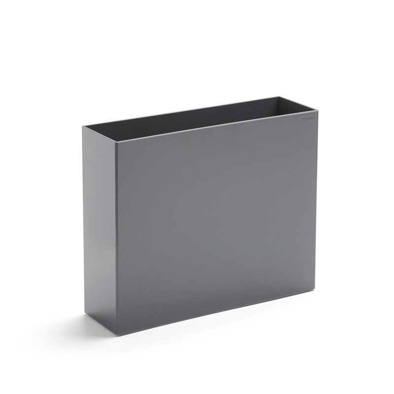 Boîte de rangement pour documents, Gris foncé