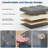 Folding Storage Ottoman Velvet Footstool-946437488