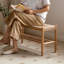 Banc en bois massif Burlywood-928951674