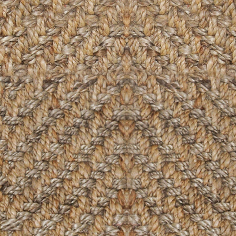 Tapis brun à motif de chevrons Jiona, Rectangle 2 pi x 3 pi