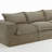 Upholstered Boneless Chenille Modular Sectional Sofa with Cushion Back– Fully Compressed, No Assembly Required-899534324-904861535-904861474