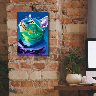 «Blue Feline» par Dawg Painter
