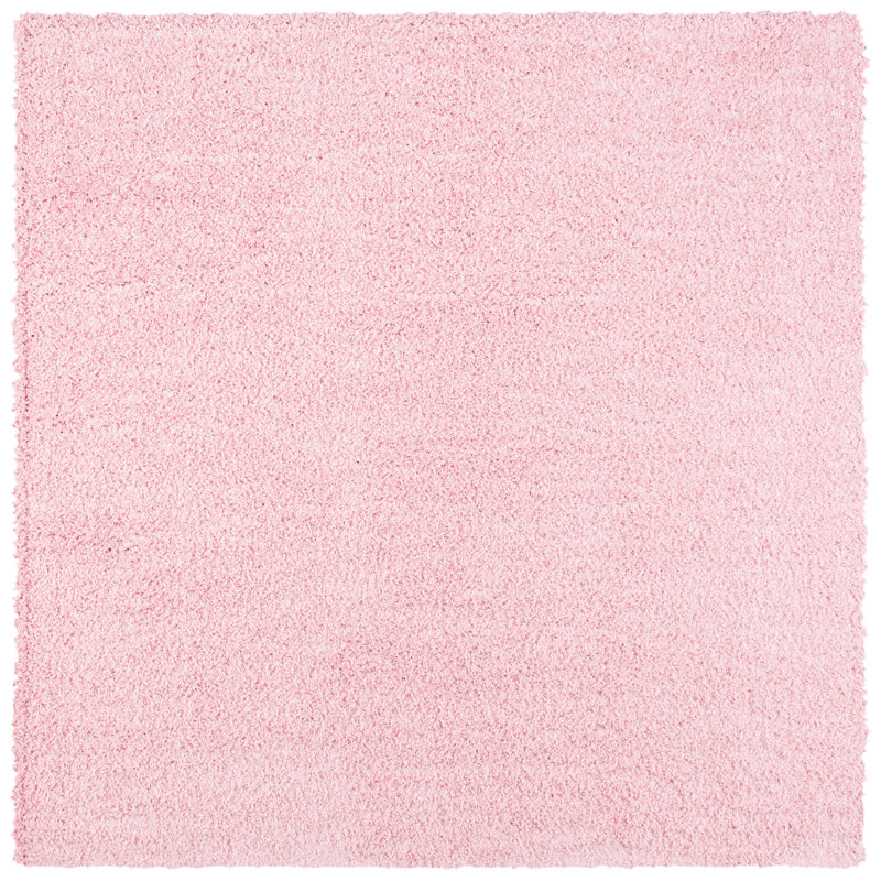 Schwanke Shag Performance Solid Color Rug, Square 5'
