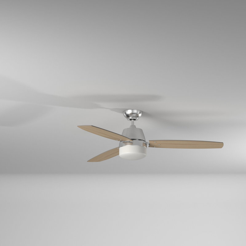 Beltre 52'' Ceiling Fan with LED Lights, Wall Control Only