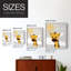 Sunshine Giraffe, reproduction encadrée - bois massif-1457406308-1457406313