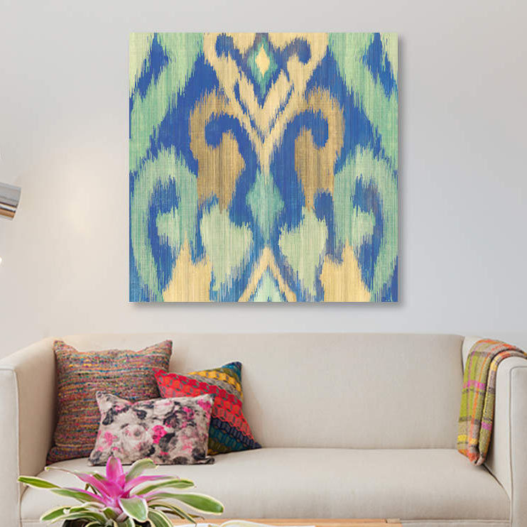 « mosaic », impression sur toile, H 18 po x l 18 po x P 1,5 po