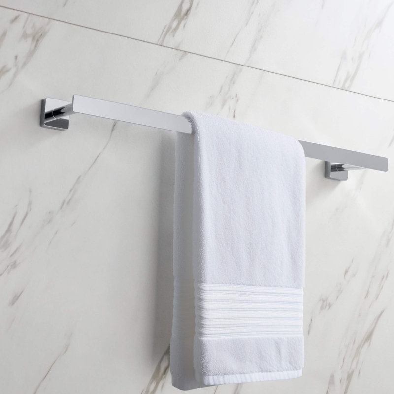 Porte-serviettes mural 26 po Blaze, Chrome chrome