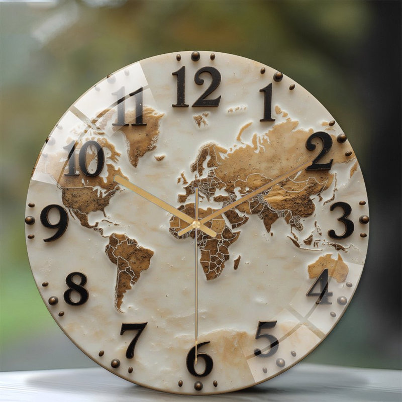 Horloge murale 12 po