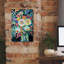 «Lilys Bouquet Black» par Jeanette Vertentes, art mural sur toile-1137682332