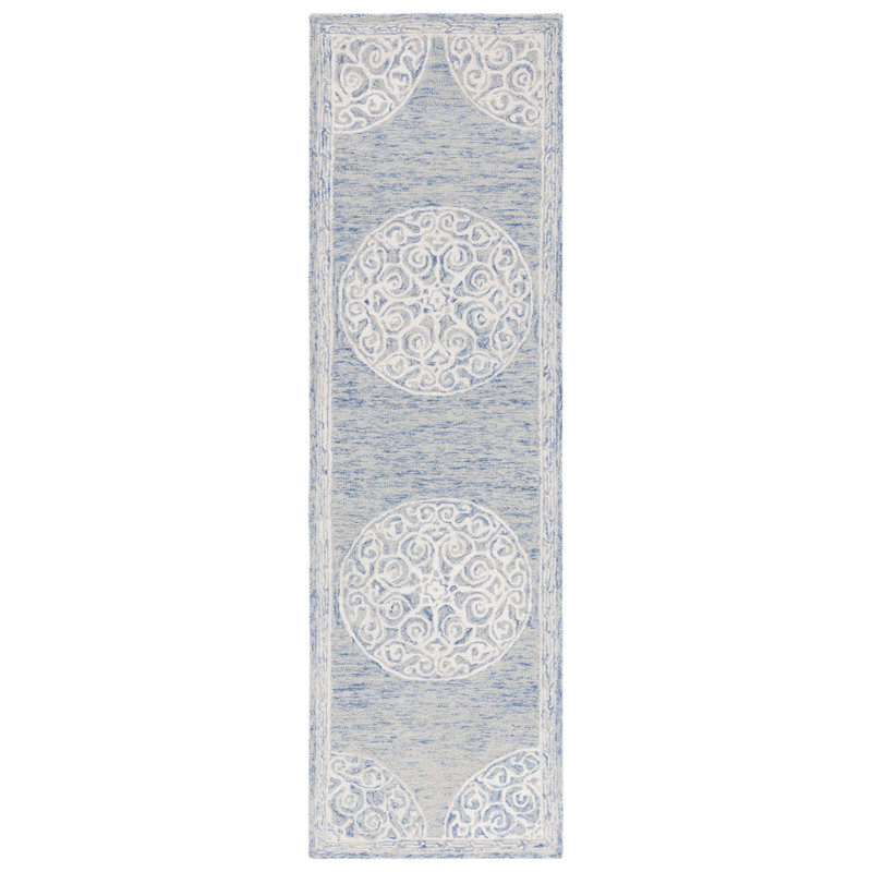 Eletha Hand Tufted Performance Oriental Rug, Runner 2'3" x 8'