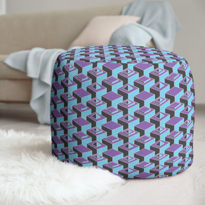 Upholstered Pouf