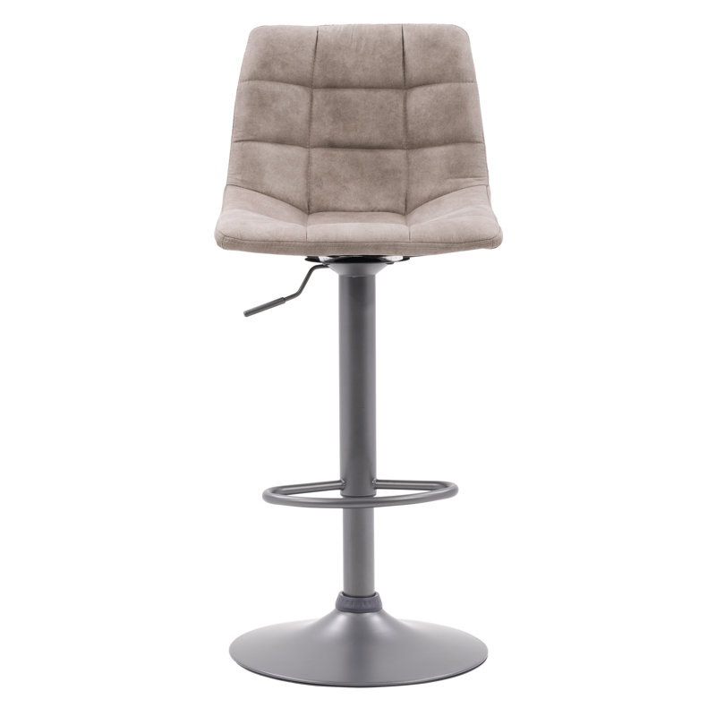 Tabouret pivotant à hauteur réglable, Beige