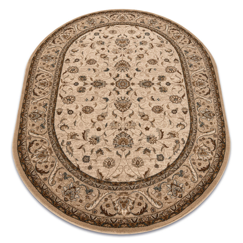 Oval Derly Oriental Wool Area Rug, Oval 200 x 300cm
