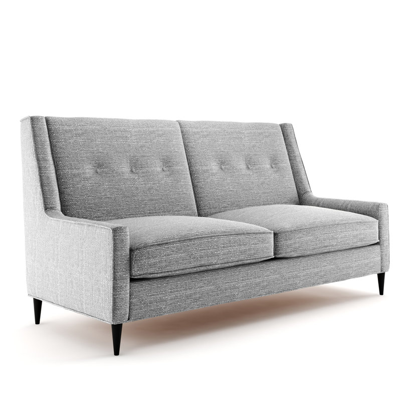 Augusta Plaza 2 Seater Loveseat, Grey