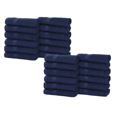  Franklin 100% Cotton Lightweight Quick-Drying Face Towel Washcloth