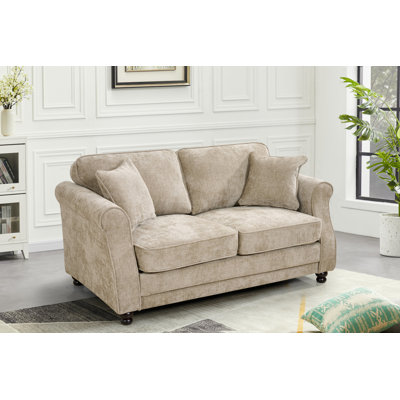 Baldemar 2 Seater Chenille Sofa